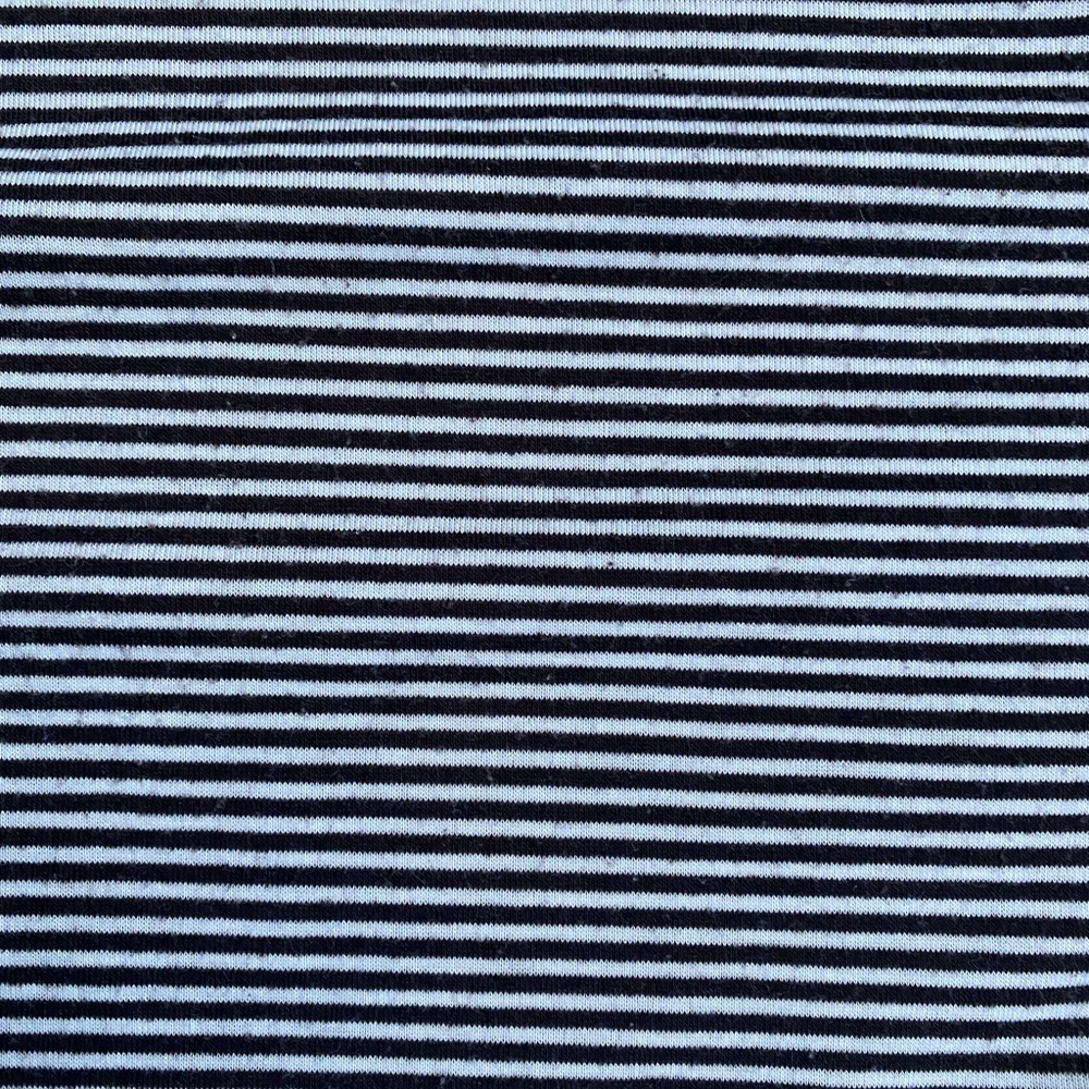 Crochet-Back Stripe Tank Top - Navy/White - Picture 3 of 6